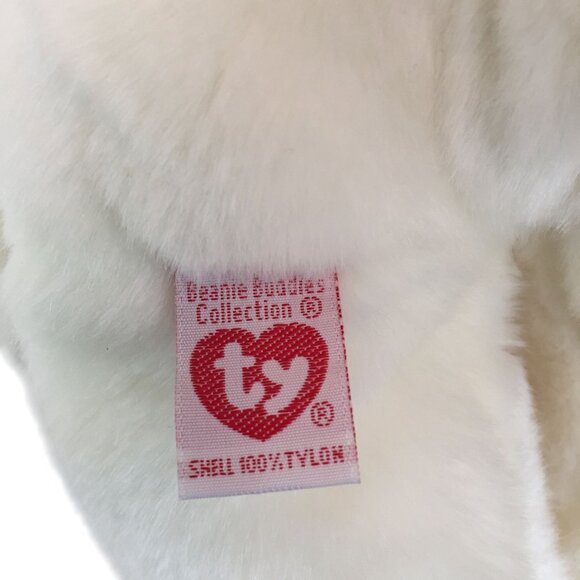 Ty Beanie Buddy Snowboy Plush 14" Snowman Christmas Red Hat Scarf Vintage 1999 - Picture 7 of 9
